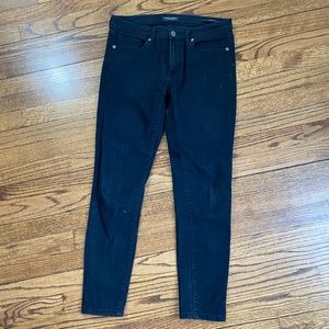 Banana republic black skinny jeans
